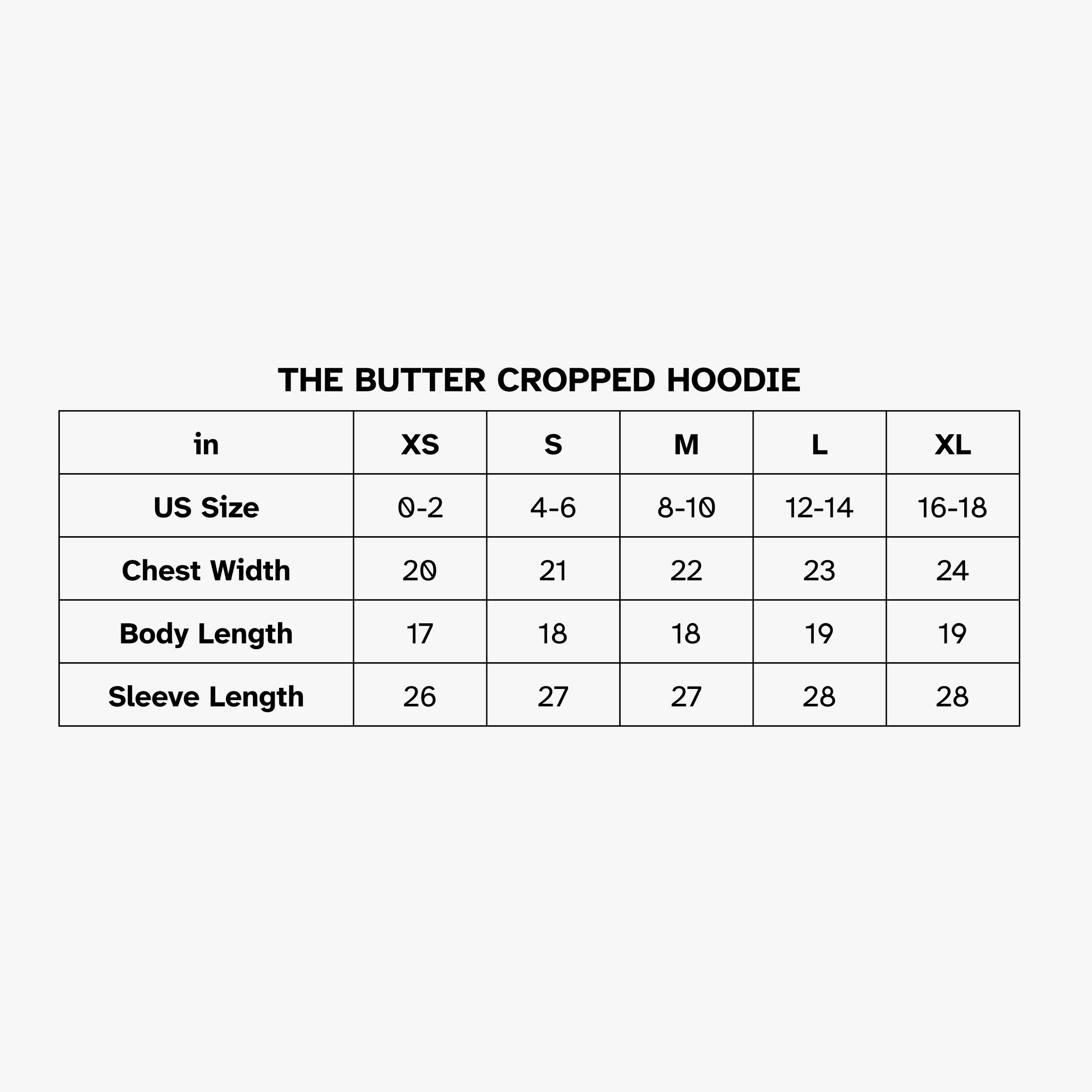 The Butter Cropped Hoodie - Ultra-Soft 100% Cotton French Terry