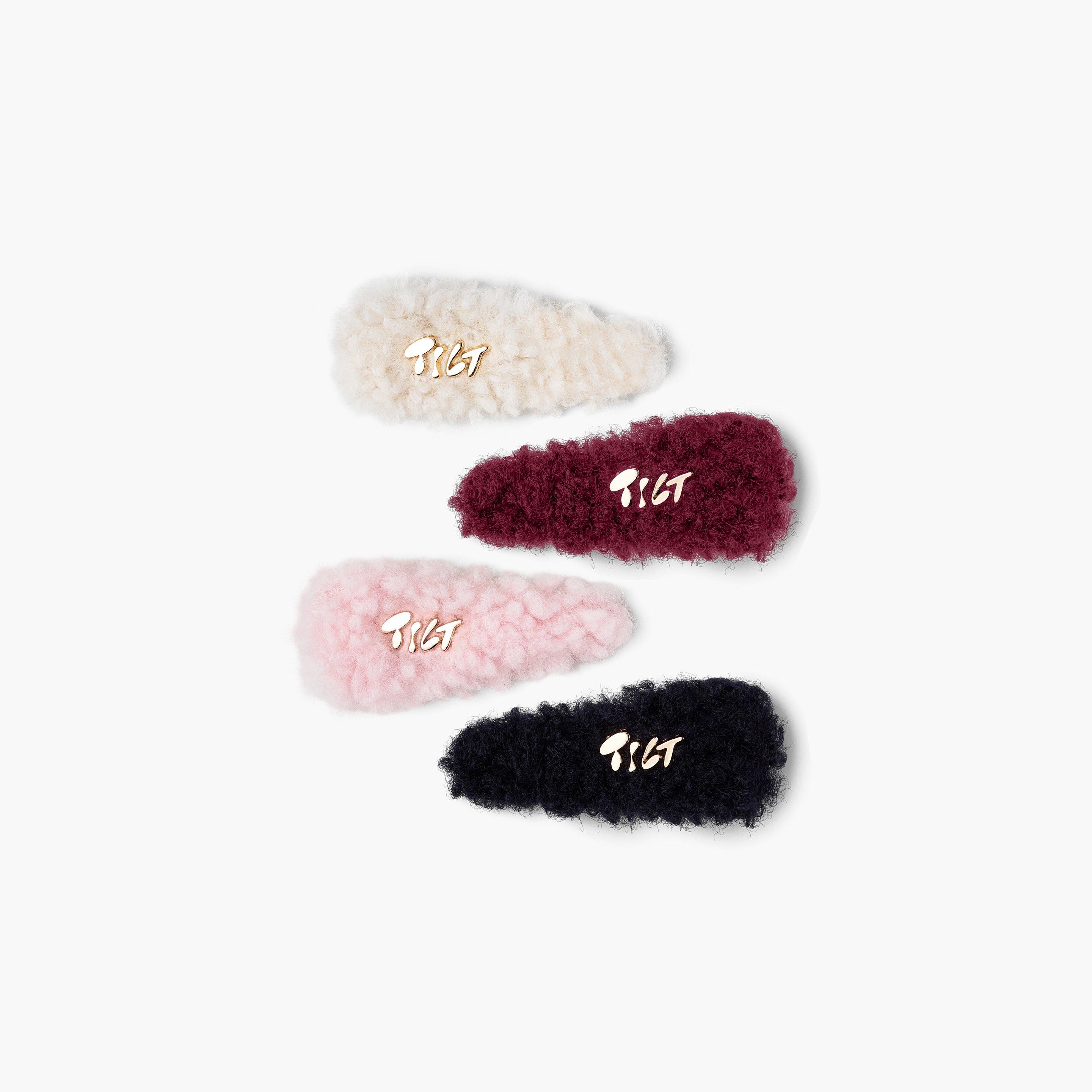 The Comfy Clip Set - Four Pairs in Soft Serve, Figgy, Primrose, Inky