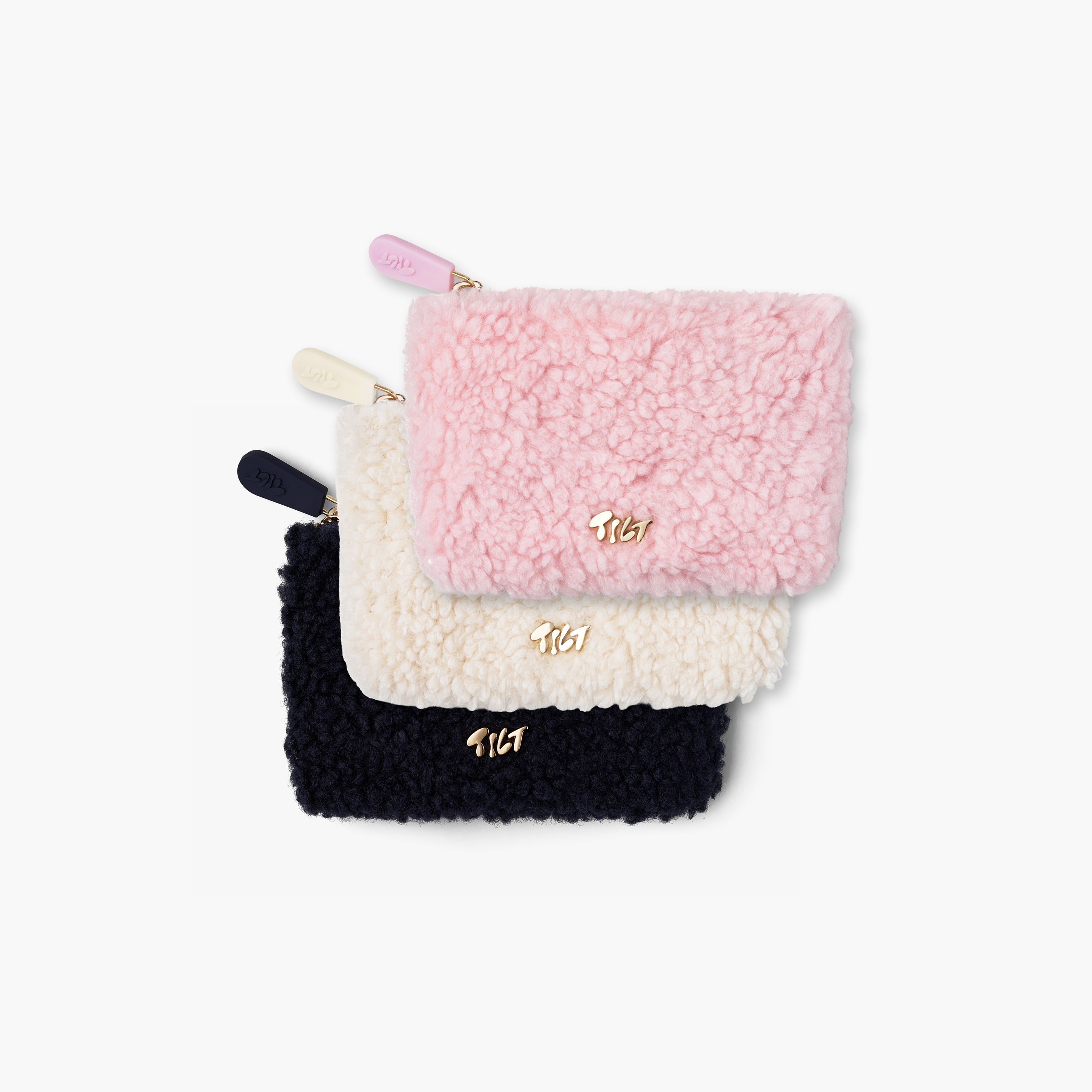 The Comfy Pouch Set - All Three Colors: Primrose, Soft Serve, Inky