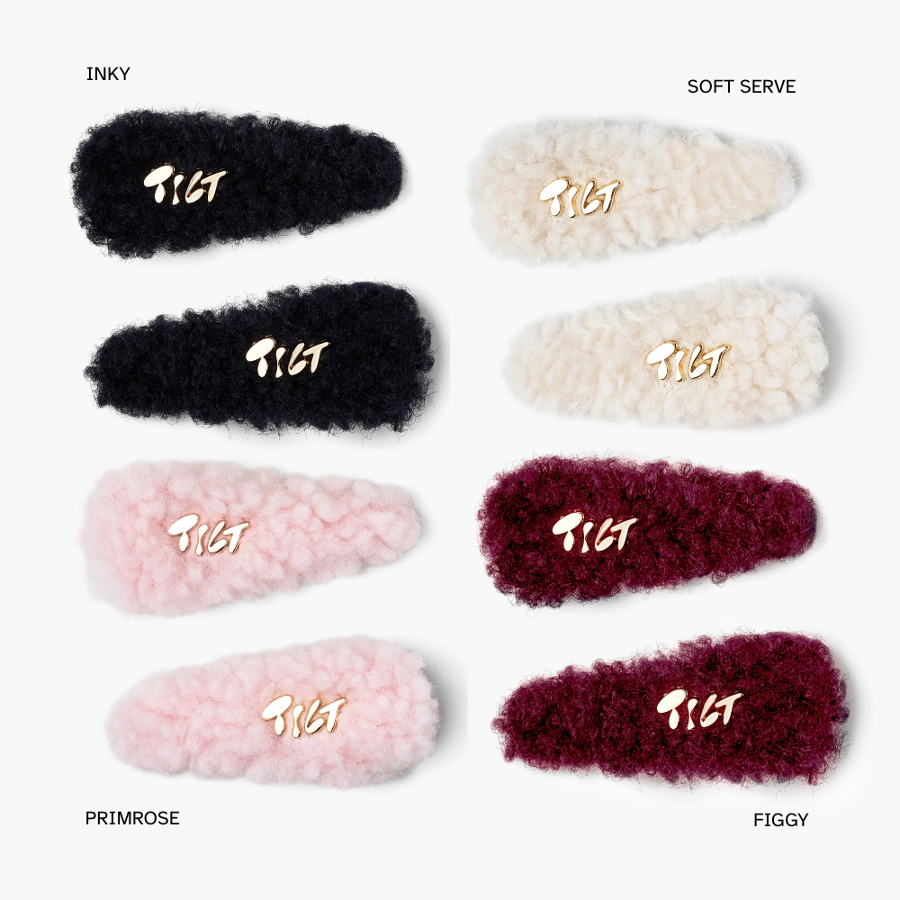 The Comfy Clip Set - Four Pairs in Figgy, Inky, Primrose, Soft Serve