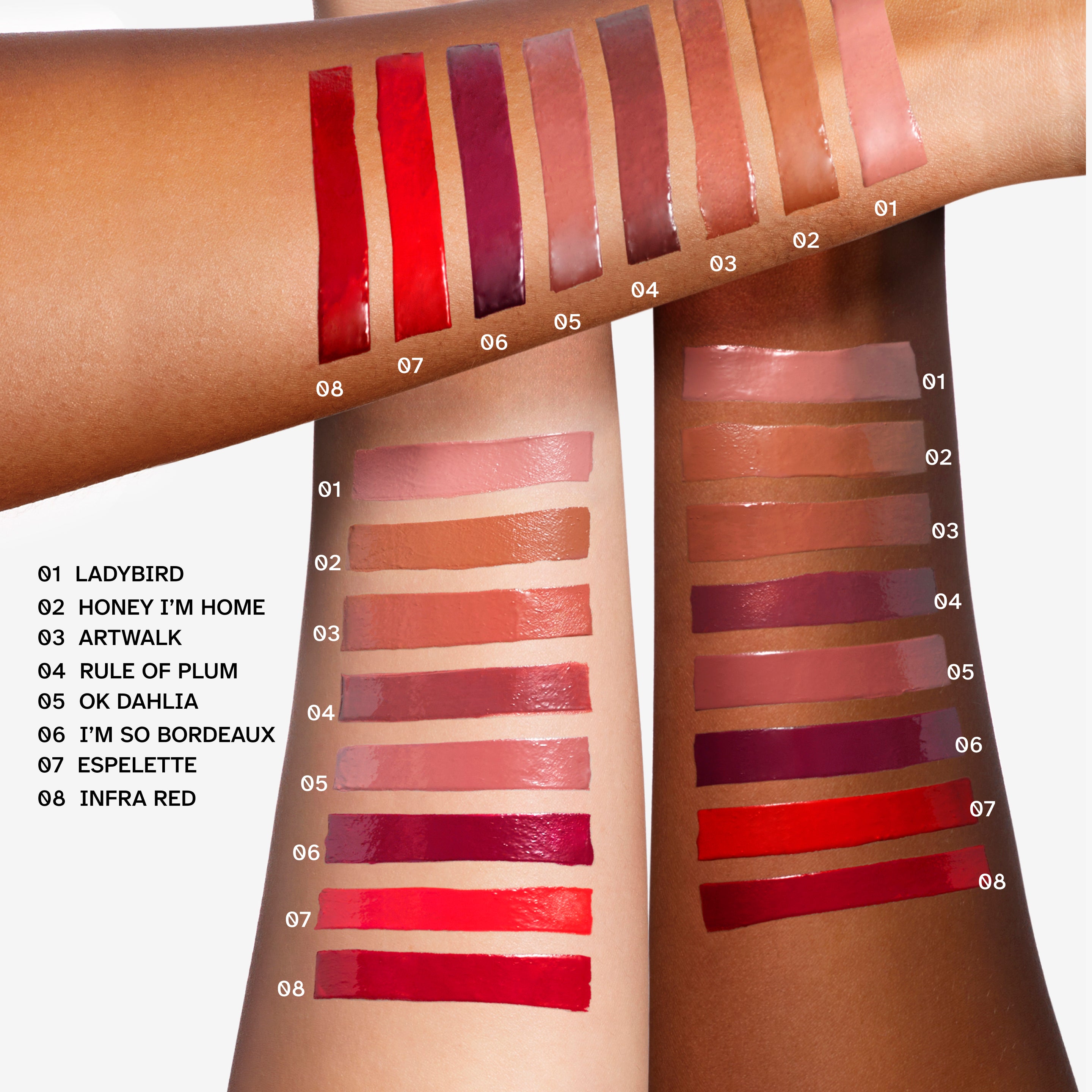 The Essentials Edit - Lip Balm, Lip Liner, Lipstick, and Mascara + FREE Clutch