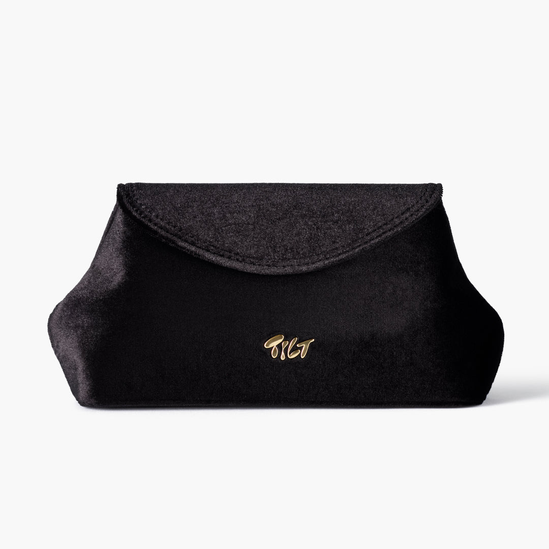 Velvet Mini Clutch - Expandable Makeup Bag